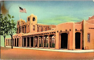 $5.99 • Buy Postcard Us Federal Building Post Office Santa Fe New Mexico A50