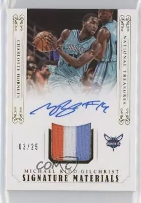 2014-15 Panini National Treasures Prime /25 Michael Kidd-Gilchrist #SM-MKG Auto • $18.93