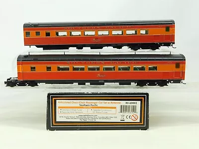 HO MTH 80-60003 SP  Daylight  Articulated Chair Car Passenger 2-Unit Set -Custom • $99.95