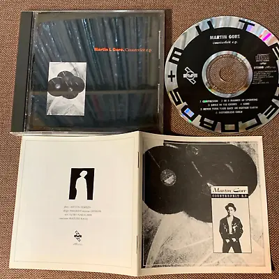 MARTIN L.GORE Counterfeit E.p. JAPAN CD 18B2-52 W/ 14p PS BOOKLET Depeche Mode • $39.99