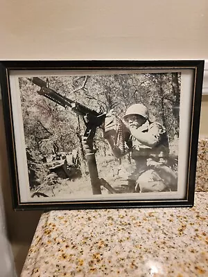 US Soldier In Vietnam 8x10 Framed Photo • $1.99