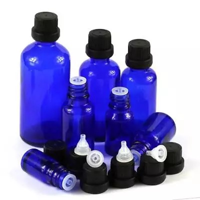 5ml-100ml Luxury Glass Euro Dropper Bottle For Essential Oil Container Bulk BuyB • $23.06