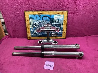 Ducati RT 450 Desmo Bevel Marzocchi Forks Triple Trees Racer Front End Parts • $600