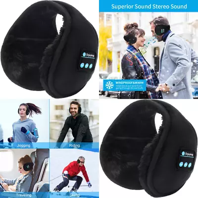 Wireless Headphones Ear Warmer Muffs Earmuffs Music Headset Stereo Headband NEW • $31.23