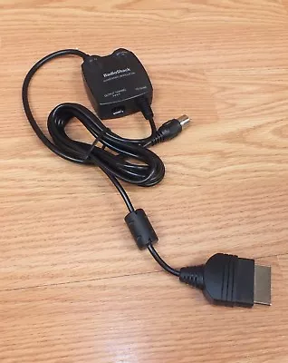 Genuine RadioShack (26-674 B) Black Wired Audio/Video Modulator For TV & Game  • $15.08