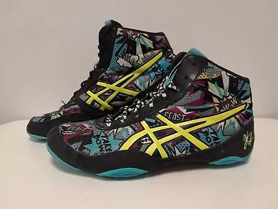 ASICS Men's Beast JB Elite V2.0 Wrestling Cosmic Graffiti Size 8 Shoes • $34.99