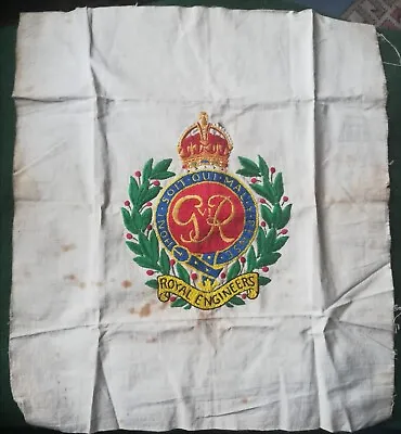 £18 • Buy WW2 Embroidered Royal Engineers Material.