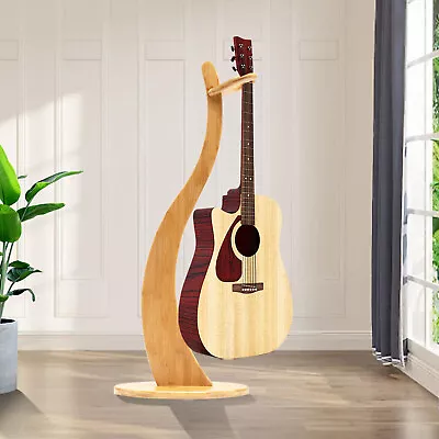 Guitar Stand Bamboo Guitar Floor Stand Ukulele Stand Guitar Support Stand USA • $47