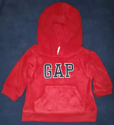 Baby Gap Red Hoodie Size 6-12 Months. Ref00026 • £10.75