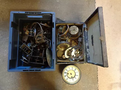 $48.92 • Buy Vintage Clock Parts/Movements Job Lot