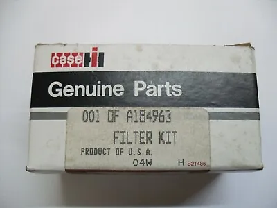 Case International A184963 Fleetguard Ff5077 Inline Fuel Filter Kit John Deere • $42.76
