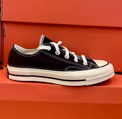 Converse Women Chuck 70 Vintage Black Canvas Shoes 162058C • $65.09