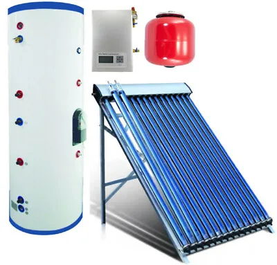 Complete Solar Water Heater System With Advanced Vacuum Tube Technology SRCC • $4173.26