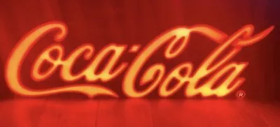 Coca - Cola Script Sign • £50