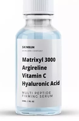 Matrixyl 3000 Argireline Vitamin C Hyaluronic Acid Peptide Wrinkle Cream SERUM • $16.99