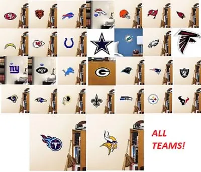 Official Fathead Teammate Logo Sticker Choose Your Team NFL Teams • $9.34