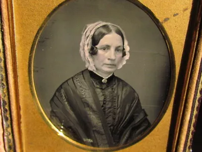 Mrs. J. F. Rodgers Of Boston In 1844 Daguerreotype Photograph • $49.99