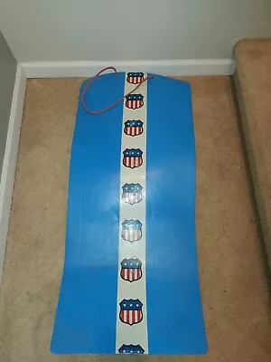 VINTAGE Roll Up Sled Downhill Sledding American 70s-80s • $18