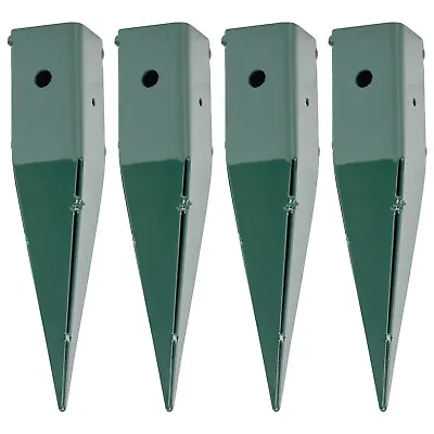 Woodside Steel Garden Arch/Trellis Plant Support Ground Spikes - 4 PACK • £12.99