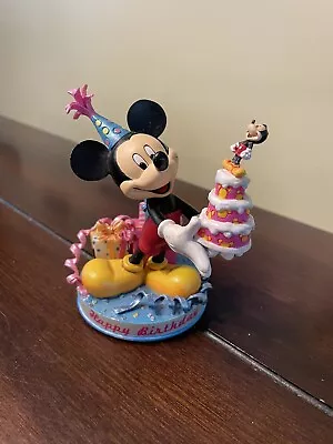 Happy Birthday Mickey With Cake 75 Years Of Mickey • $8