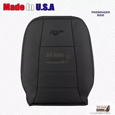 1999 2000 2001 Ford Mustang V6 Front Passenger Top Leather Cover Dark Charcoal • $165.77