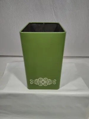 Vintage Kromex Canister 8  Tall Green No Lid • $10.50