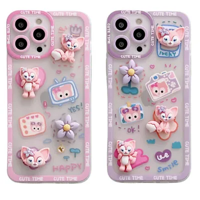 3D Kawaii Cartoon LinaBell Phone Case Cover For Apple IPhone 7 8 X 11 12 13 14 • £4.50