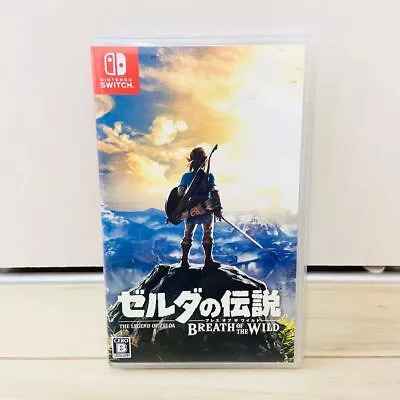 Nintendo Switch The Legend Of Zelda Breath Of The Wild Used Japan Import • $79.66