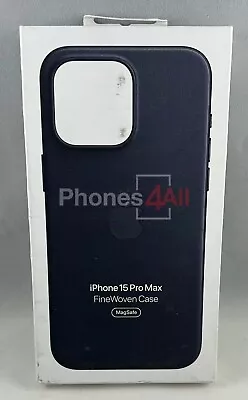 Apple FineWolven Case IPhone 15 Pro Max Midnight • $35.99