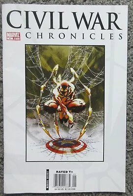 Vtg 2007 Marvel Civil War Chronicles #4 Vg Condition • $9.95