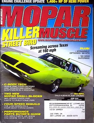 Mopar Muscle Magazine May 2006 Volume 19 Number 5 • $4.87