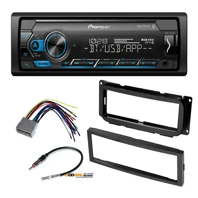 Pioneer Bluetooth Car Stereo Radio & Install Kit For 2002-2007 Jeep Liberty • $139.99