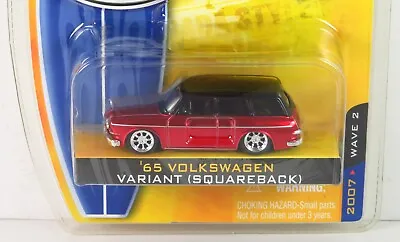 Jada Wave 2 V Dubs 1965 Volkswagen Squareback Variant 65 Type 3 VW Wagon 1:64 • $43.85