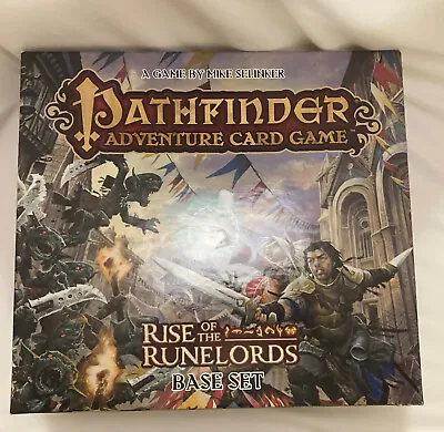 Pathfinder Adventure Card Game Rise Of The Runelords With Burnt Offerings Deck • $50