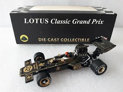 Quartzo F1 1:43rd Scale Lotus 72D Emerson Fittipaldi - 1st 1972 Belgium Gp • £39.99