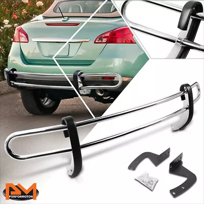 For 09-14 Nissan Murano Stainless Steel 1.25  Double Pipe Rear Bumper Protector • $199.89