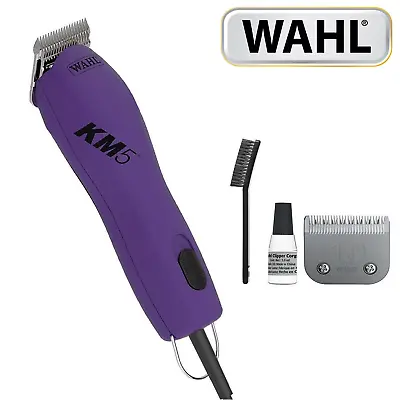 Wahl KM5 Professional Animal Thick Coat Clipper Dog & Pet Grooming Trimmers Set • £154.99
