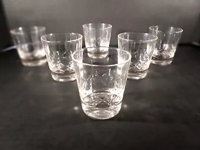 Vintage  Highball Cocktail Whiskey Glass Barware Retro Set 6 • $30