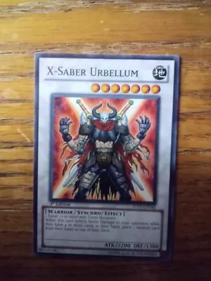 X-Saber Urbellum Yu-Gi-Oh! - Perfect Condition! • $5