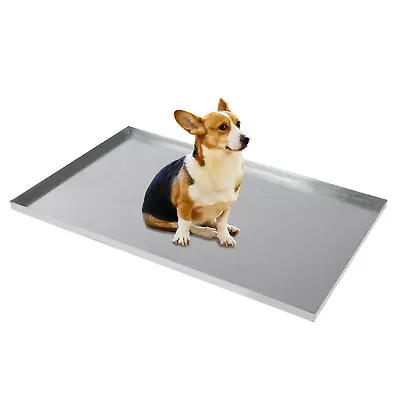 Metal Replacement Dog Crate Tray Galvanized Steel Chew Proof Leakproof US • $41.51