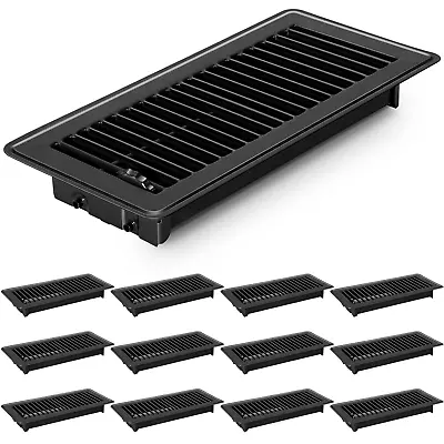 Floor Vents Floor Registers 4X10 Inch Heavy Duty Metal Heat Air Vent Covers 4X10 • $101