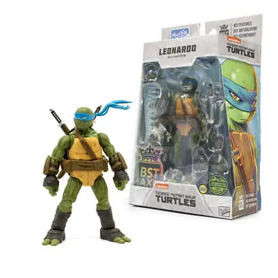 Teenage Mutant Ninja Turtles BST AXN Leonardo 5  Action Figure (IDW Comics) • £23.99