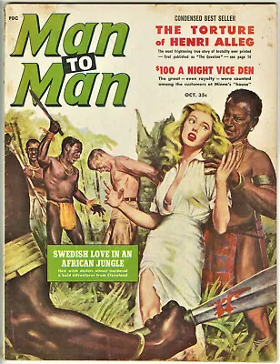 Man To Man Magazine: October 1959 - Miss Metronome Pulp • $64.41