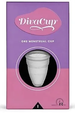Divacup Size Model 1 Medium Flow Menstrual Diva Cup Menstruation Period Reusable • $12.50