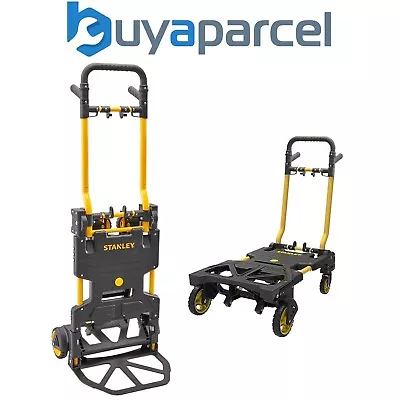 Stanley FT586 Folding 2 In 1 Sack Truck + Platform 137kg Capacity SXWT-FT586-SP  • £85.49