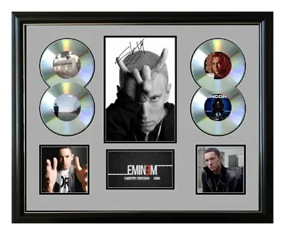 Eminem Signed Photo Limited Edition Framed Memorabilia • $129.99