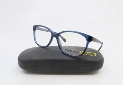 Michael Kors MK 4035 3199 51mm AMBROSINE Blue/Blue Metallic New Eyeglasses. • $39.99