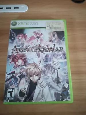 $9.99 • Buy Record Of Agarest War (Microsoft Xbox 360, 2010)