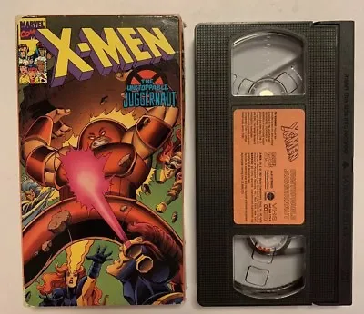 Vintage 1993 X-Men : The Unstoppable Juggernaut VHS Video Cassette - Wolverine • $4.95