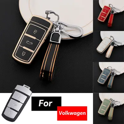 $21.50 • Buy TPU Car Remote Smart Key Fob Case Cover Holder Bag For Volkswagen VW Passat CC